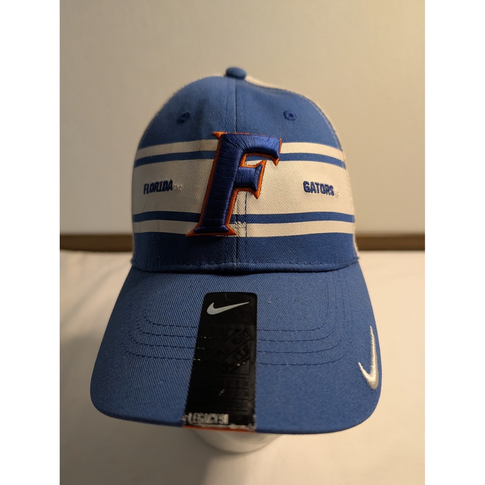 Nike Florida Gators Legacy 91 Trucker Hat Blue White Snapback Cap 32964X-FG1